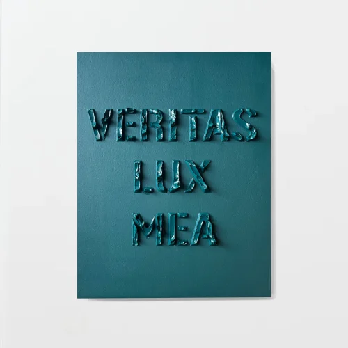 Kara Vox - Veritas Lux Mea Painting