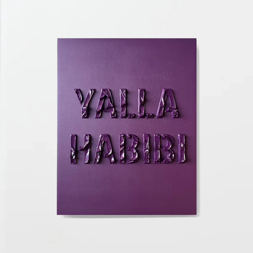 Kara Vox - Yalla Habibi Painting