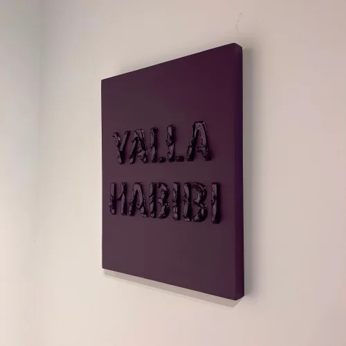 Kara Vox - Yalla Habibi Painting