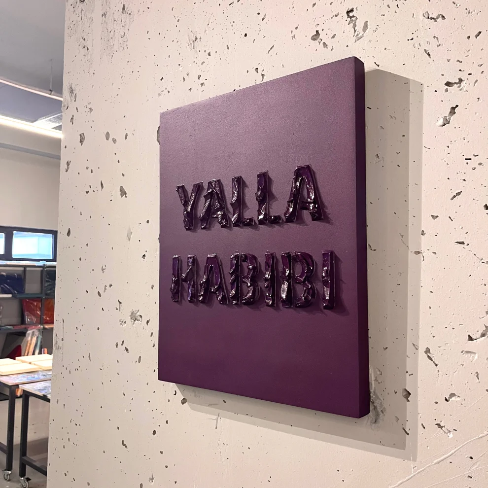 Kara Vox - Yalla Habibi Painting