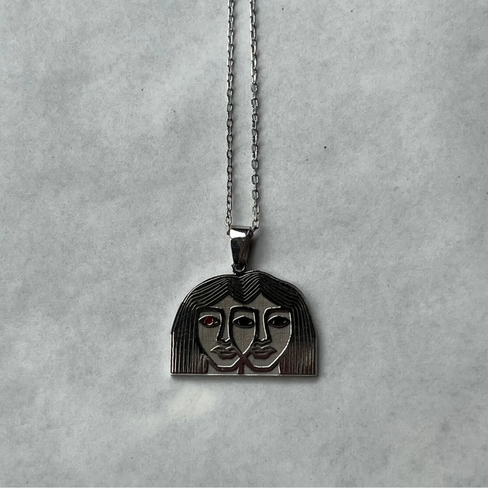 Lit Clue - Trace Collection Diplopia Necklace