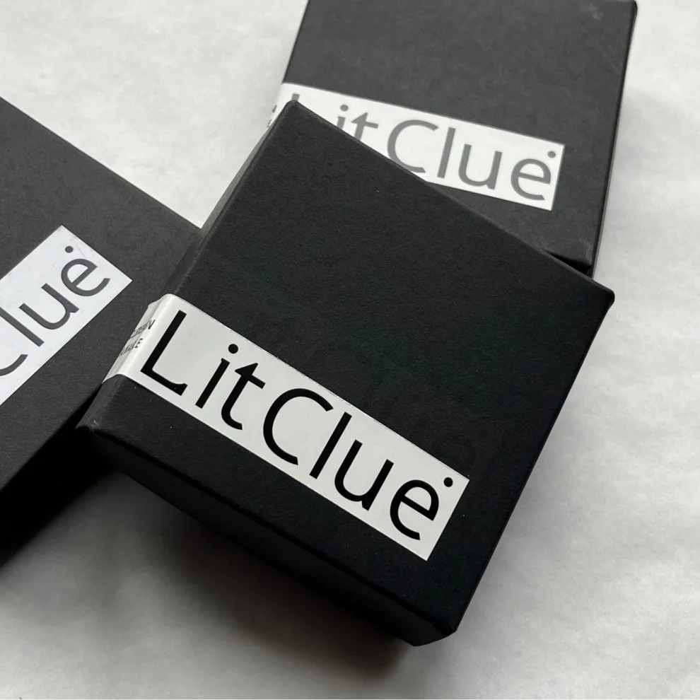 Lit Clue - İz Koleksiyonu Diplopi Kolye