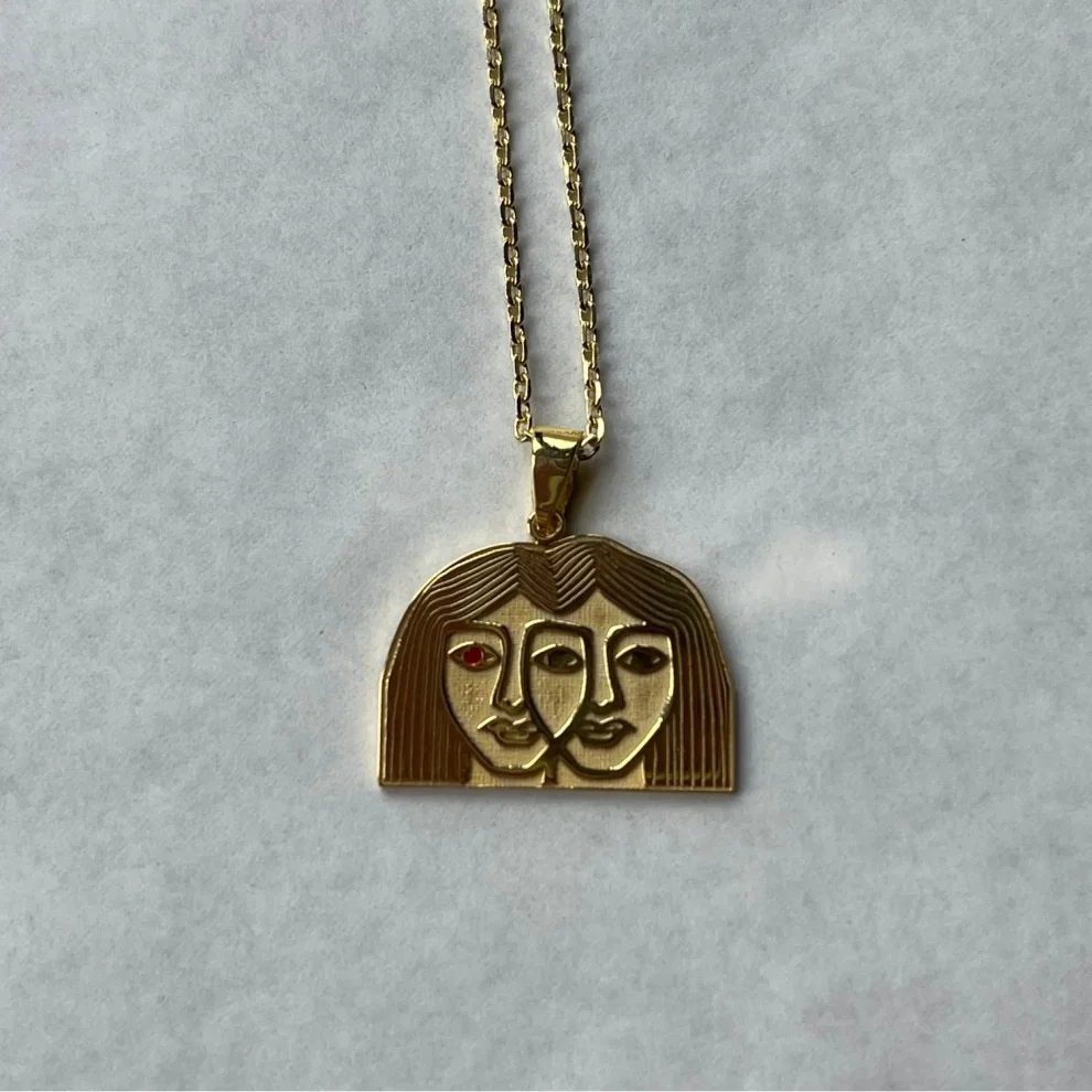 Lit Clue - Trace Collection Diplopia Necklace