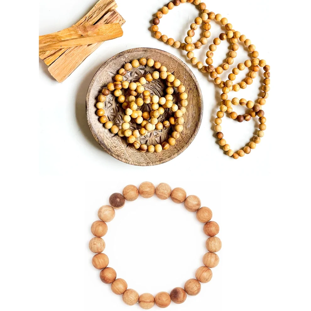 Miebox Rituals - Palo Santo Bracelet 100% Natural Scented (yoga And Meditation Bracelet)