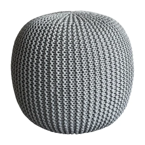 Bonhou - Handmade Knit Pouf