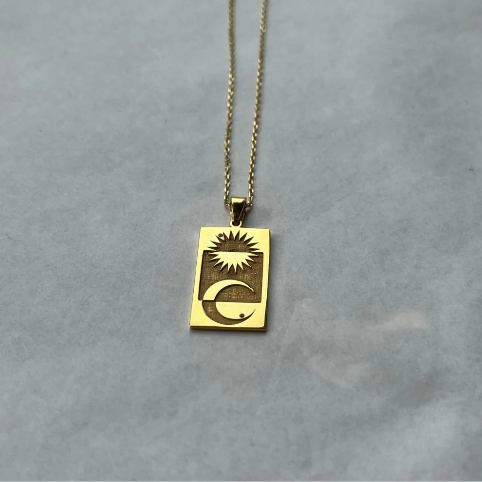 ☆TATIANA☆ Silver 925 tearlight pendant necklace NZ2457 MUSINSA | TATIANA (Silver 925) Tierlite Pendant Necklace NZ2457