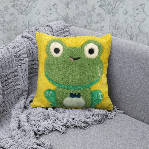 Fille a Fille Design Studio - Frog Yastık