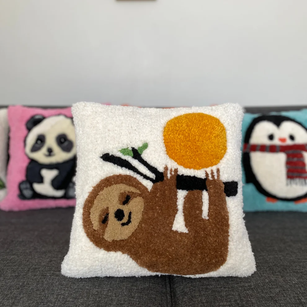 Fille a Fille Design Studio - Monkey Pillow