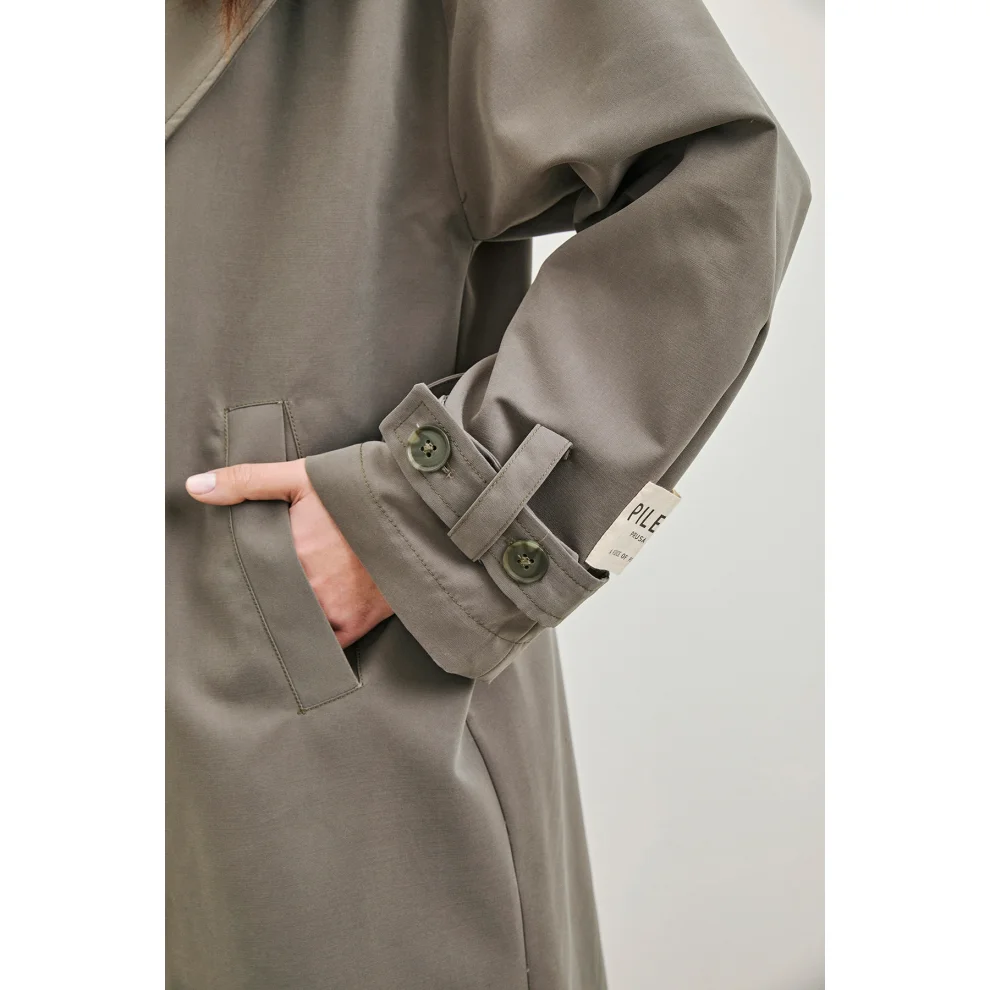 PILEA - Fayette Trench Coat