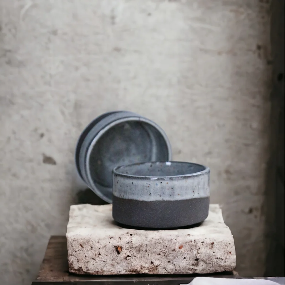 Plant in da House - Stoneware Ceramic Candle Holder-incense Burner-palo Santo Plate - Il