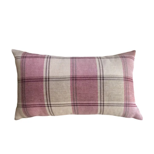 Miliva Home - Plaid Woven Throw Pillow Cover