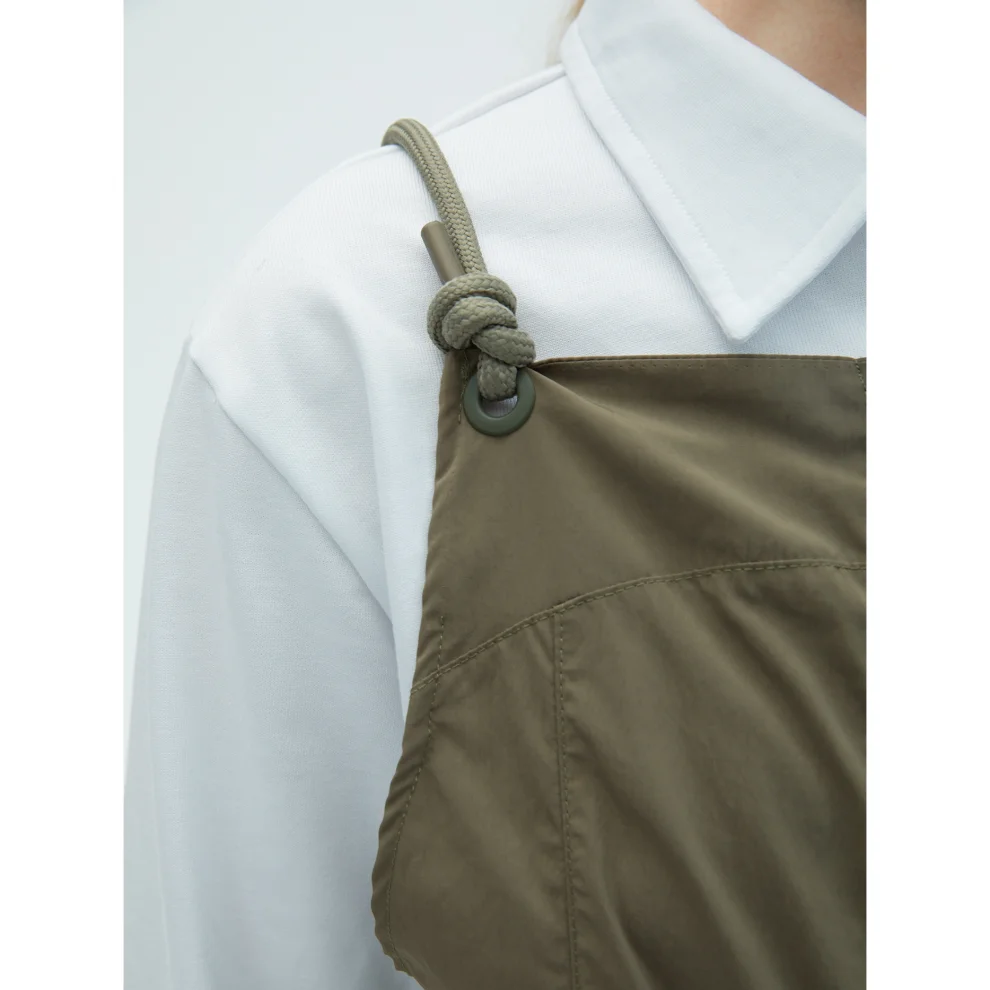 Monublue - Parachute Long Apron