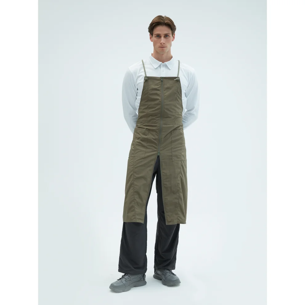 Monublue - Parachute Long Apron