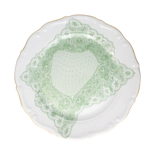 Gorgo Iruka - Volante Dentelle Porcelain Plate