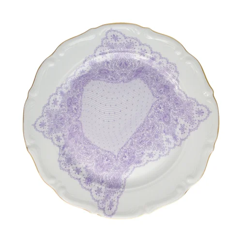 Gorgo Iruka - Volante Dentelle Porcelain Plate