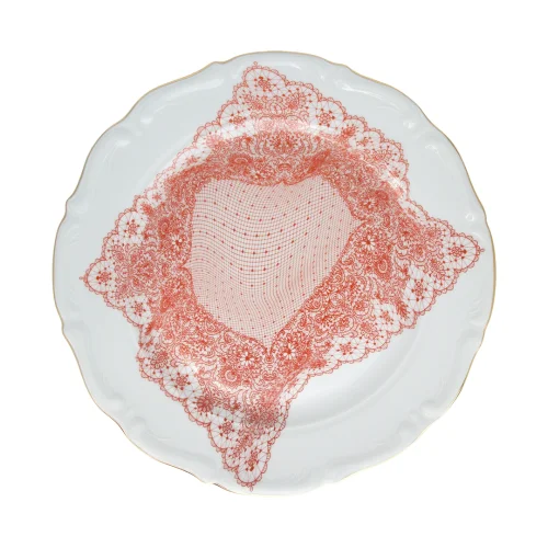 Gorgo Iruka - Volante Dentelle Porcelain Plate