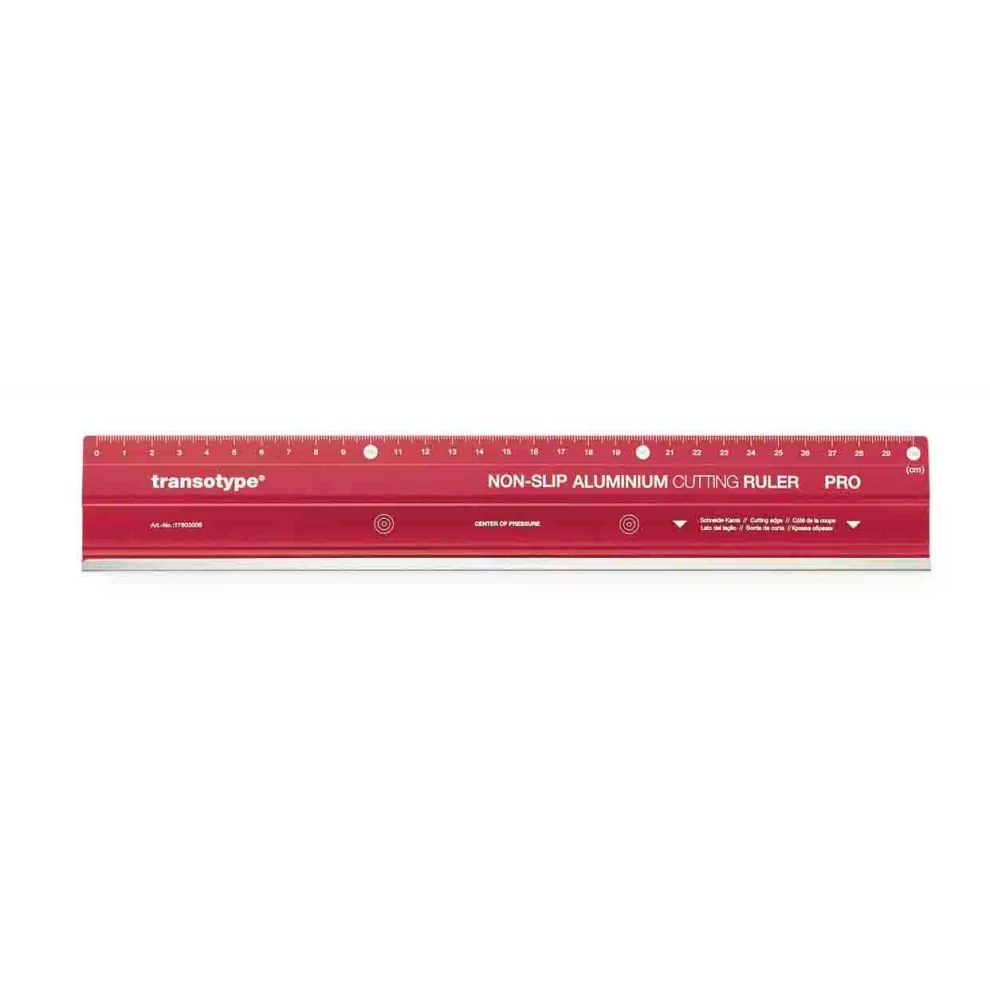 Nuuna - Transotype Aluminium Ruler 30 Cm Pro