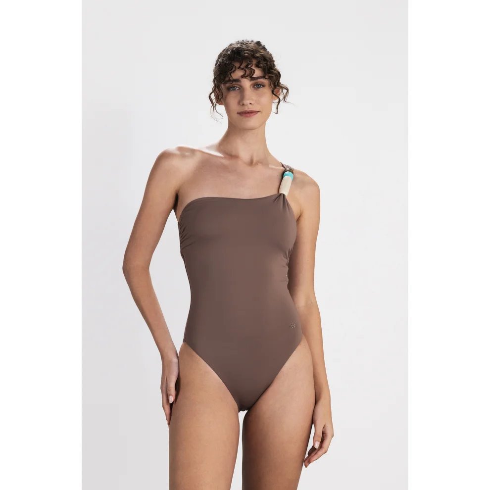 Ayje - A-78 Cappadocia One Shoulder Swimsuit