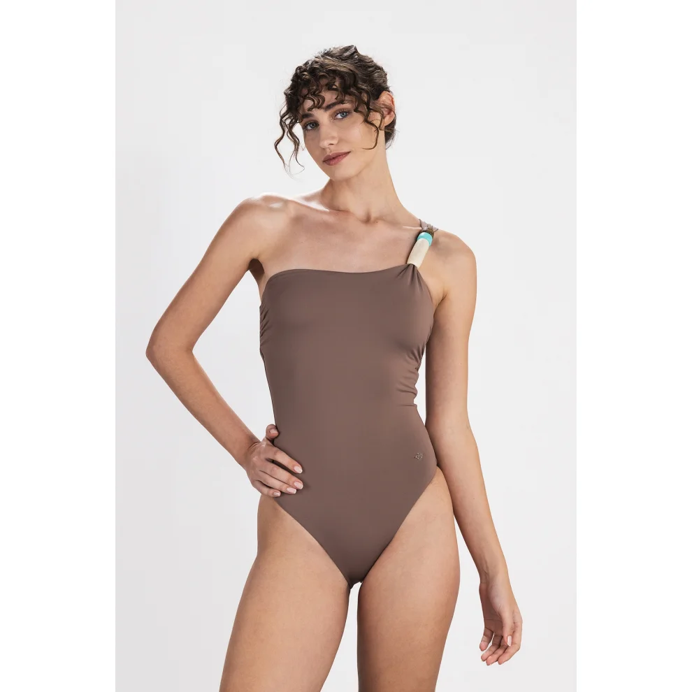 Ayje - A-78 Cappadocia One Shoulder Swimsuit