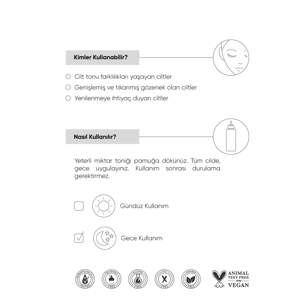 The NewLab - Canlandırıcı & Cilt Tonu Eşitleyici Toner Rose Hydrosol Glycolic Acid 5% & Aha+bha 250 Ml