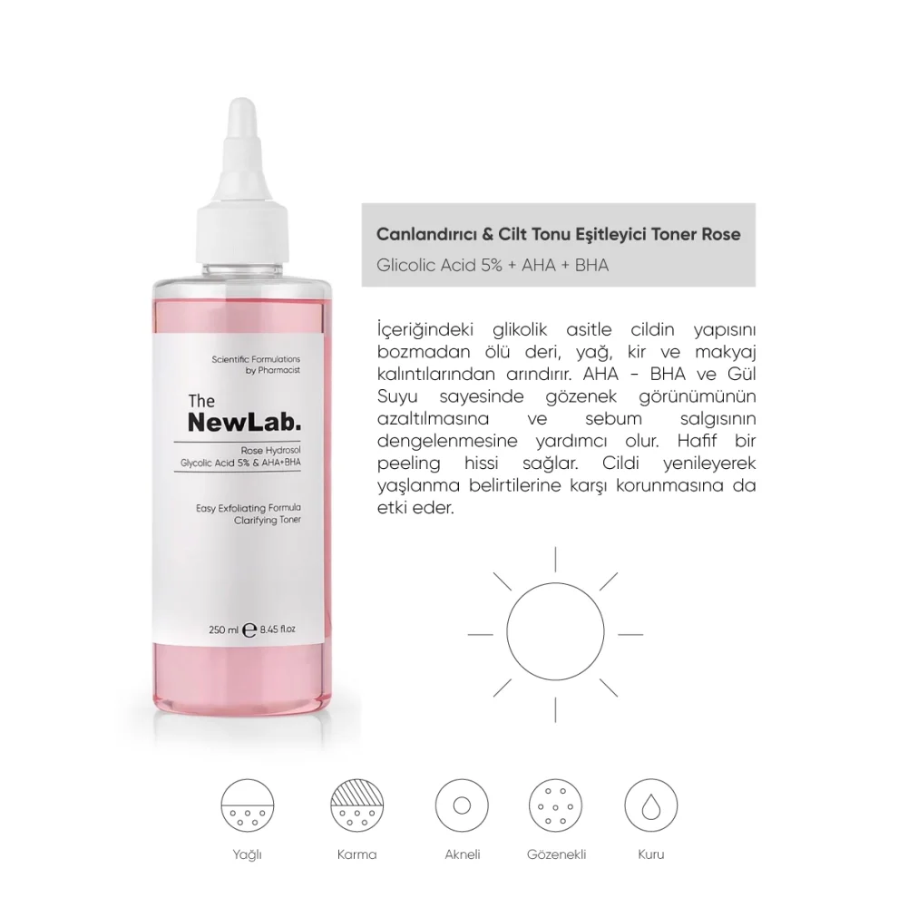 The NewLab - Easy Exfoliating Formula Clarifying Toner