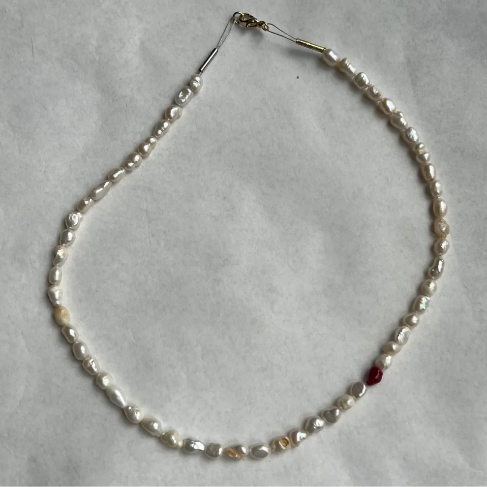Lit Clue - Pearl Necklace