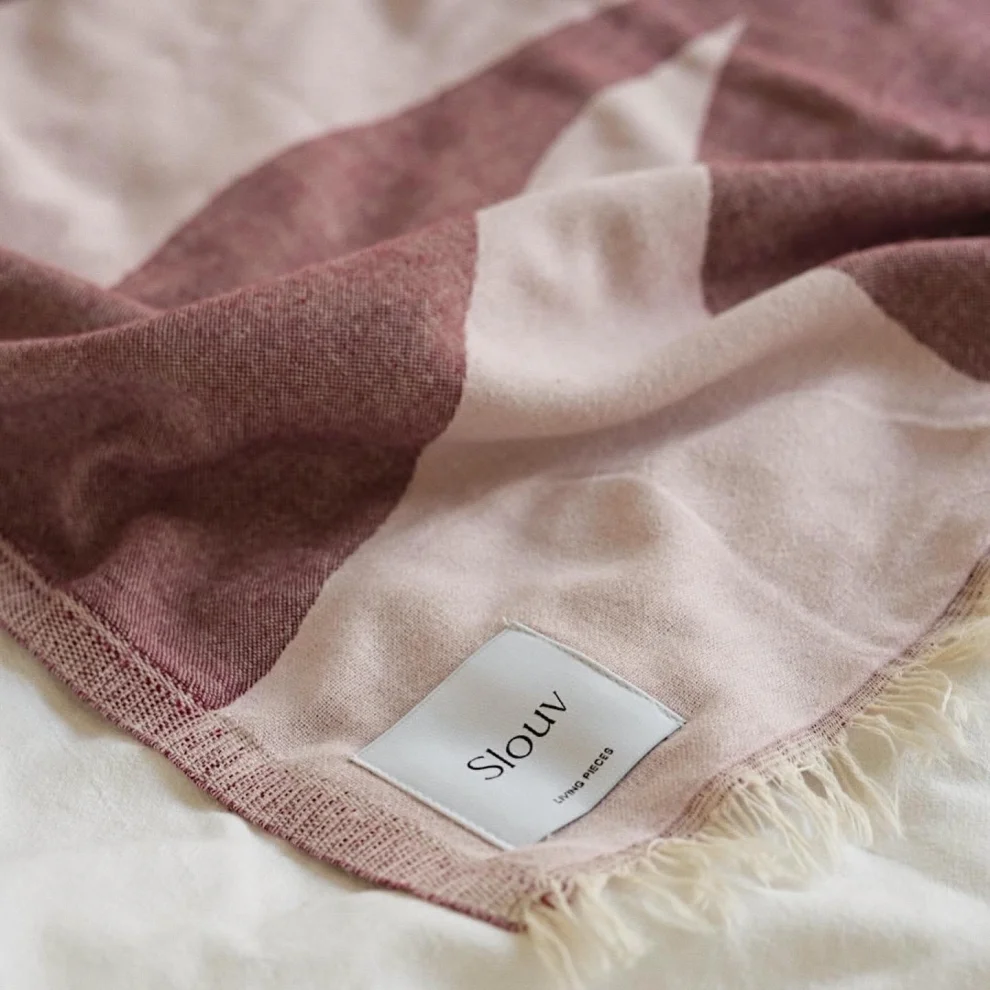 Slouv - Fleur Jacquard Throw Cover