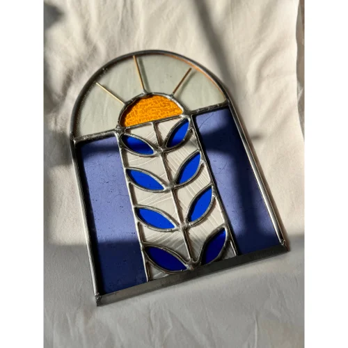 Maja Stained Glass & Mosaic - Stained Glass Decorative Panel