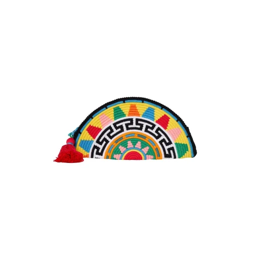 Style Virgo - Purpase Crescent Wayuu Bag