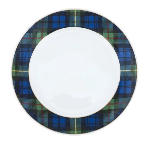 ZM Decor - Plaid Plate & Tea Coffee Set 20 Pieces (persons 4)