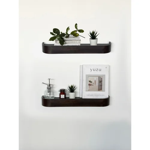 Fagus Wood - Wooden Natural Solid Wall Shelf