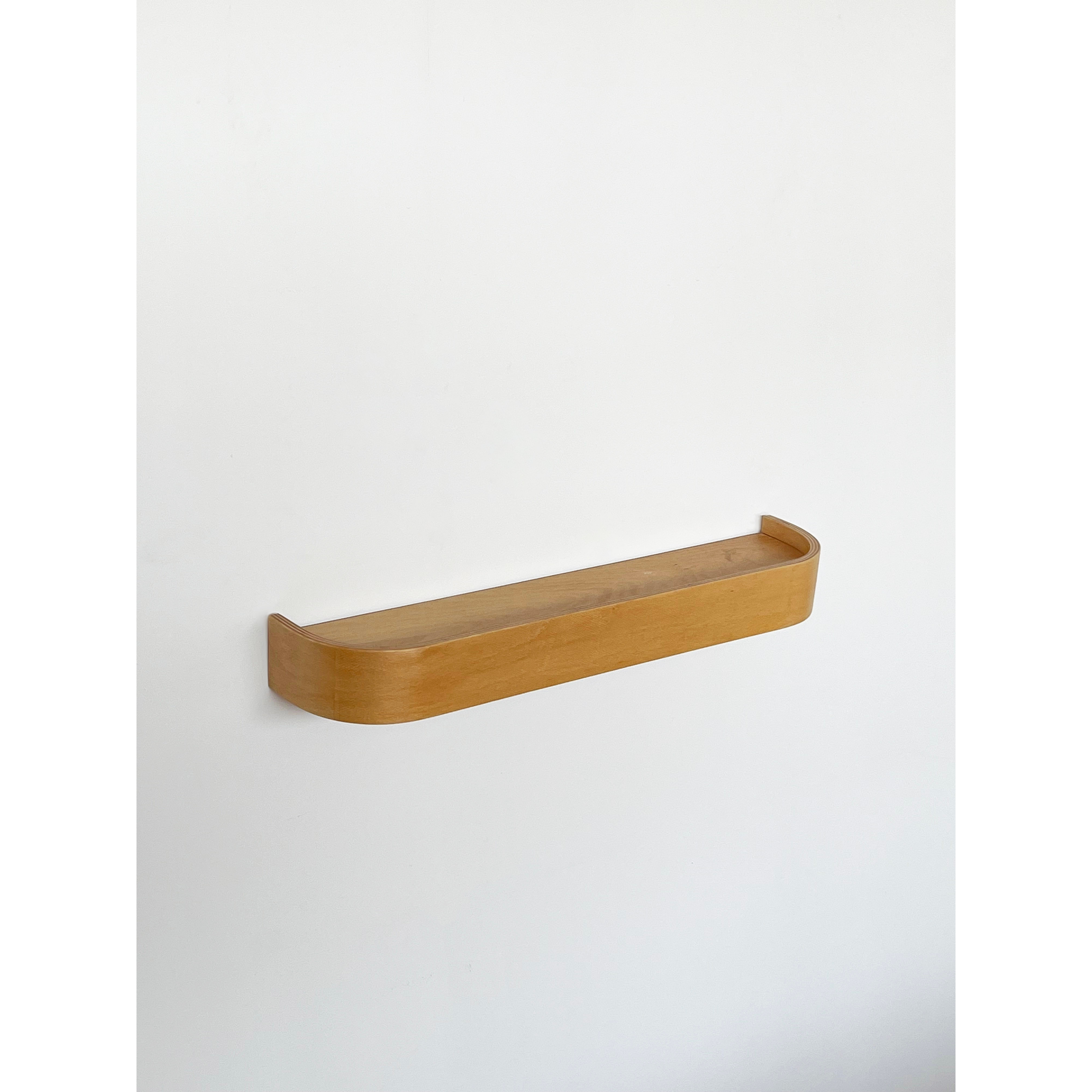 Wooden Natural Solid Wall Shelf