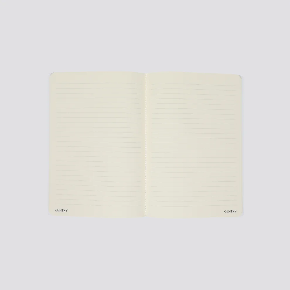 Gentry - Slogan Detailed A5 Notebook (lined Paper)