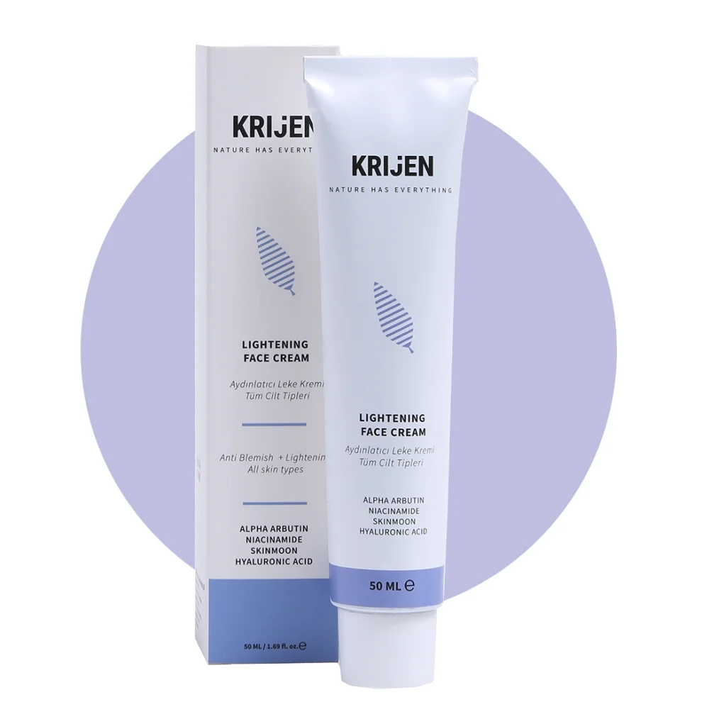 Krijen - Arbutin + Niacinamide | Aydınlatıcı Leke Kremi 50 Gr - Tüm Cilt Tipleri