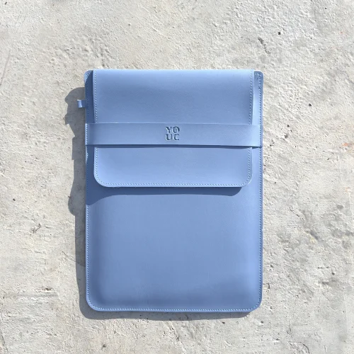 YOUC - Macbook Pro Air Waterproof Laptop Sleeve 13' 14' 15' Inch Notebook Vegan Faux Leather Bag M2