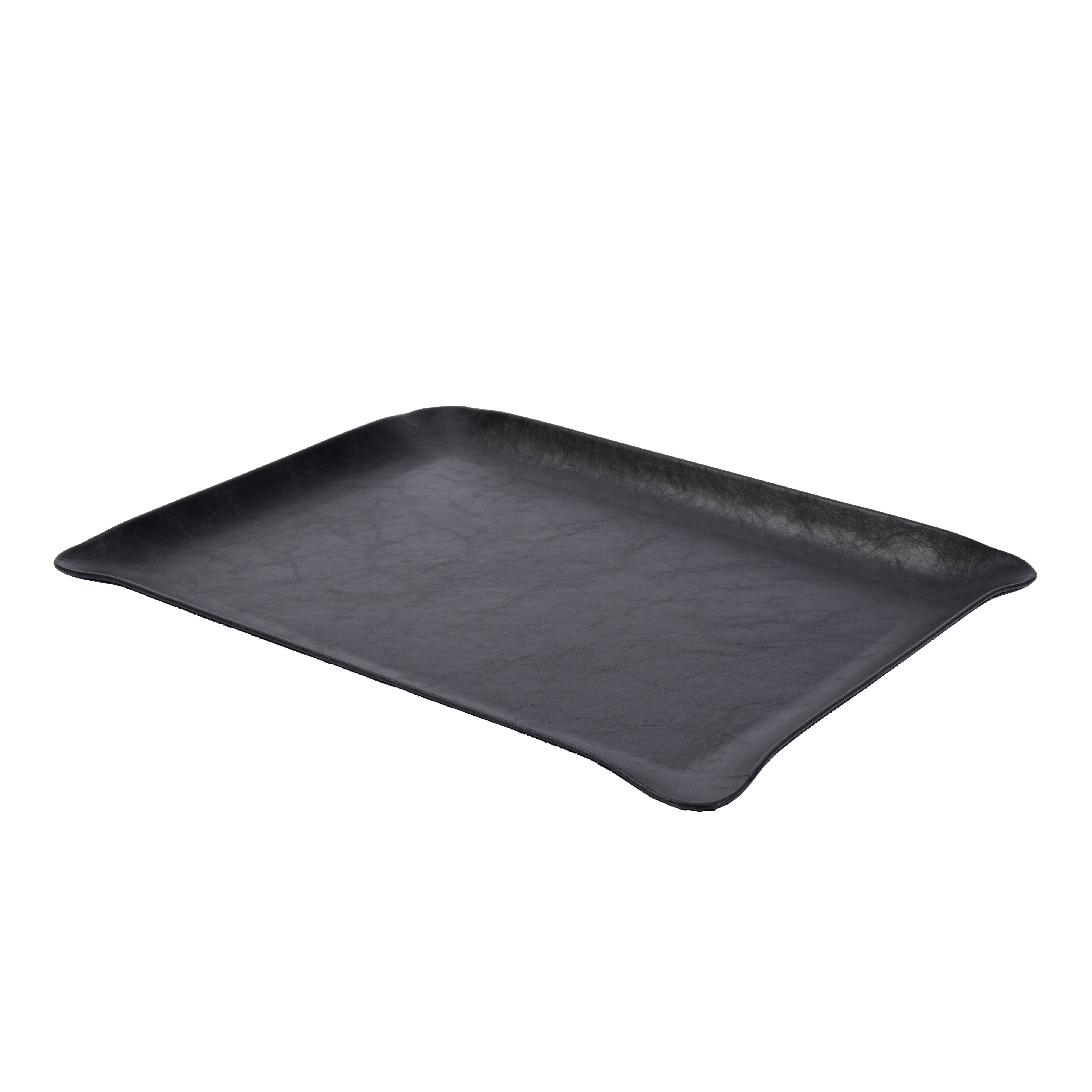 Melamine - Leather Tray 37*48 Cm