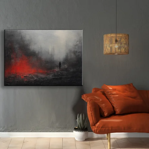 Arete Design by Egemen Umut Şen - Red Dream 03 Painting