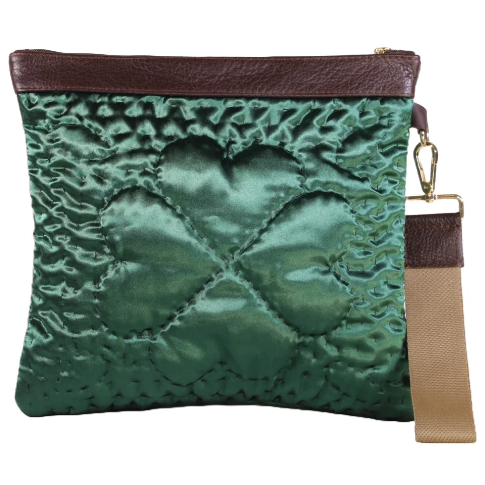 İ-MeCe	 - Nachiye Silk Satin Handmade Bag