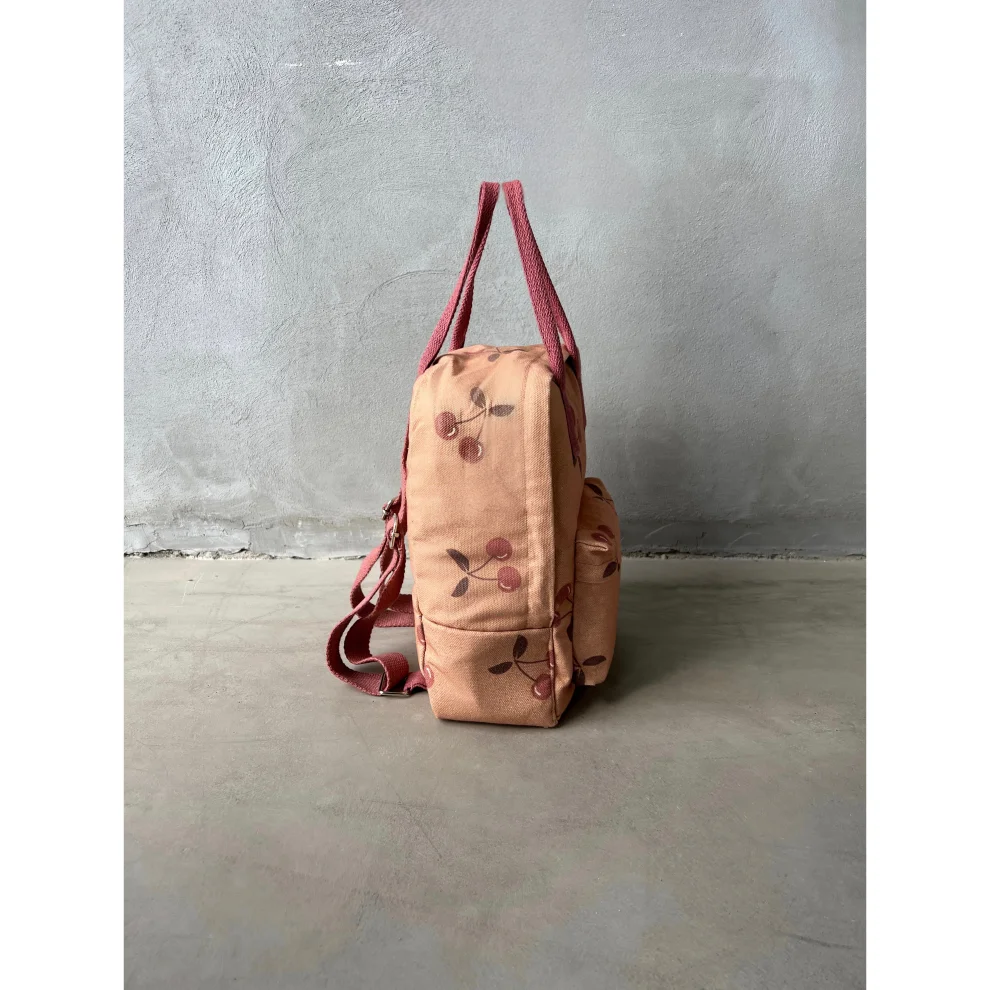 Magical Moly - Organic Canvas Cherry Toddler Backpack