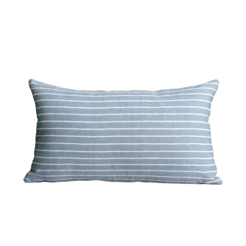 Miliva Home - Pastel Tones Striped Throw Pillow Cover