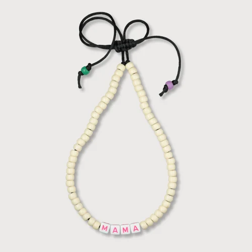 HOELO - Cheer, Manifest, Mama Pony Beaded Necklace