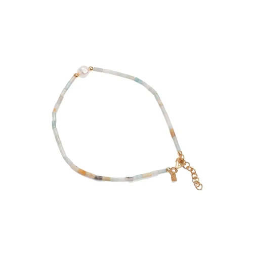 Studio D'oro - Reef Amazonite & Pearl Anklet