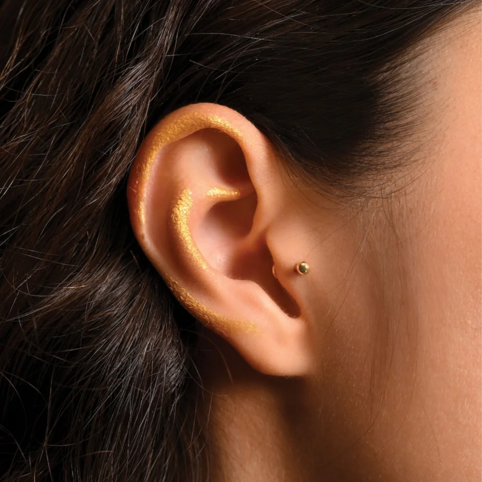 Studio D'oro - Sphere 14k Gold Piercing