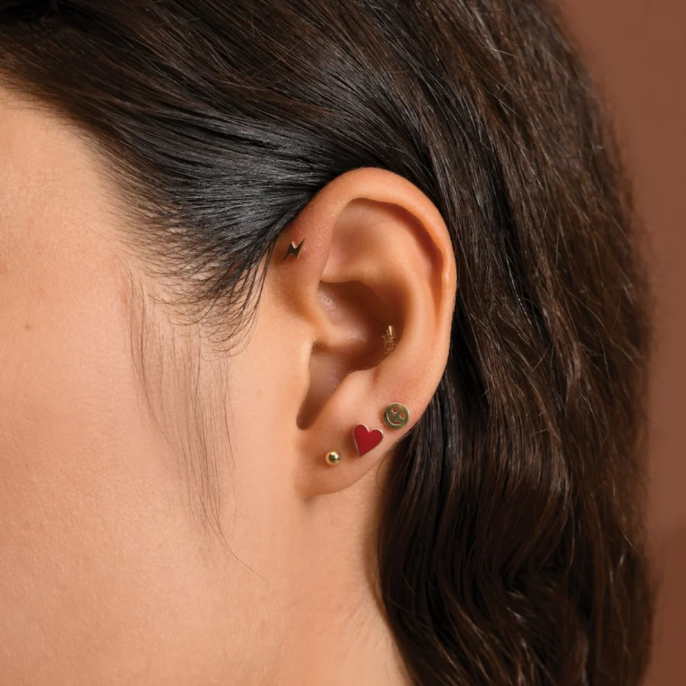 Studio D'oro - Sphere 14k Altın Piercing