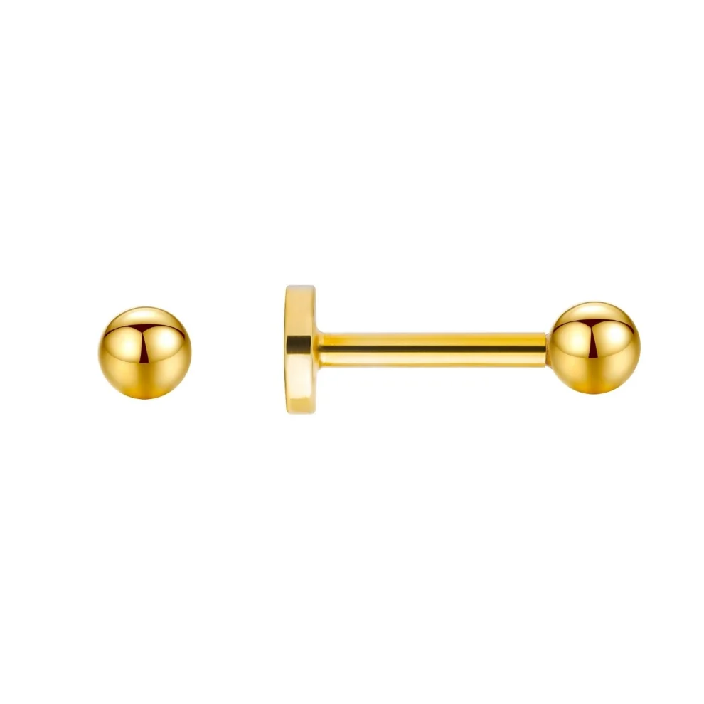 Studio D'oro - Sphere 14k Gold Piercing