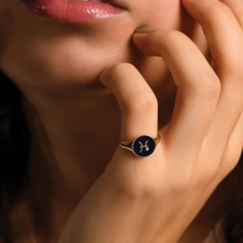 Studio D'oro - Pisces Zodiac Ring