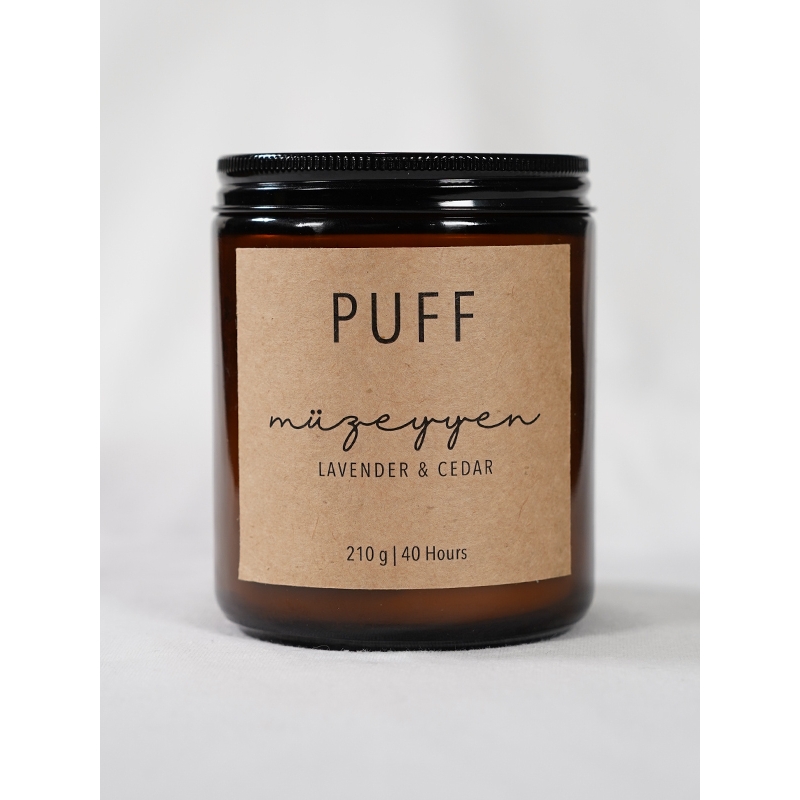 Lavender Scented Soy Candle - Müzeyyen 210g