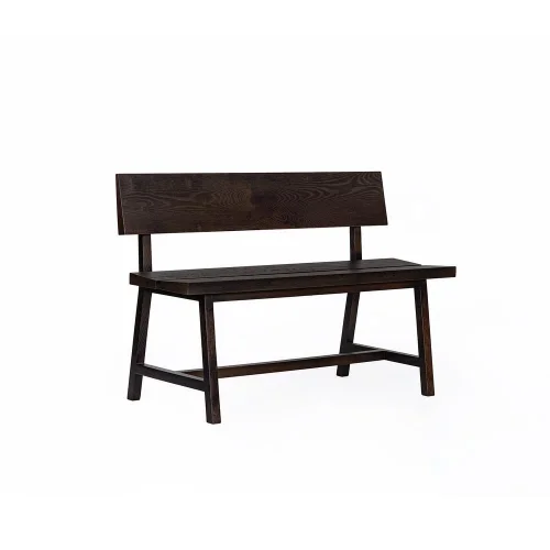 ANANAS - Pi Oak Backrest Bench / 120 Cm