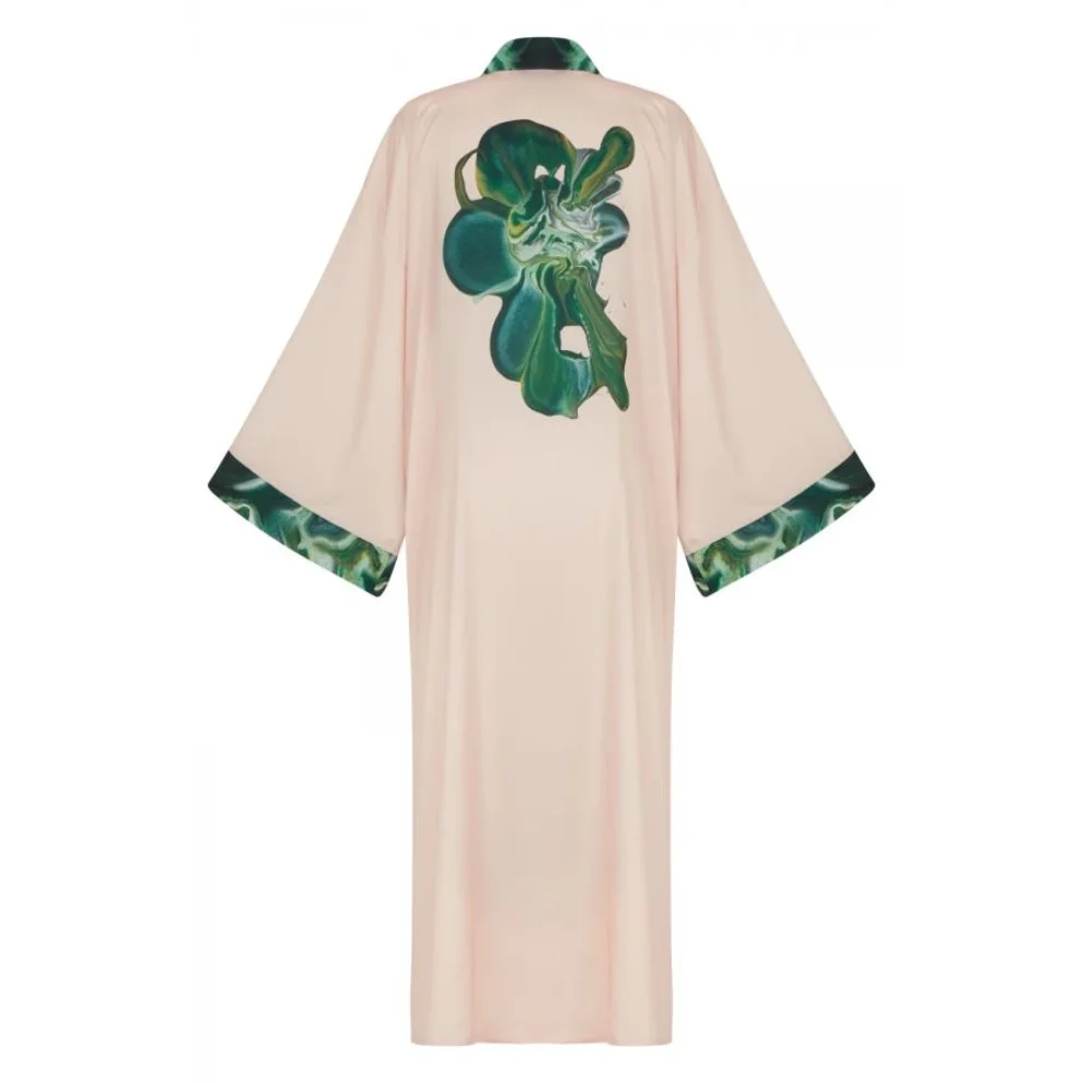 Beste Gürel - Pinkie Green Kimono