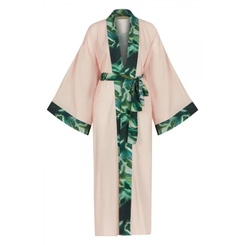 Beste Gürel - Pinkie Green Kimono